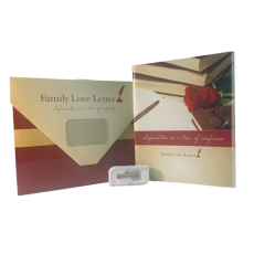 Family Love Letter Red Box & Digital Drive